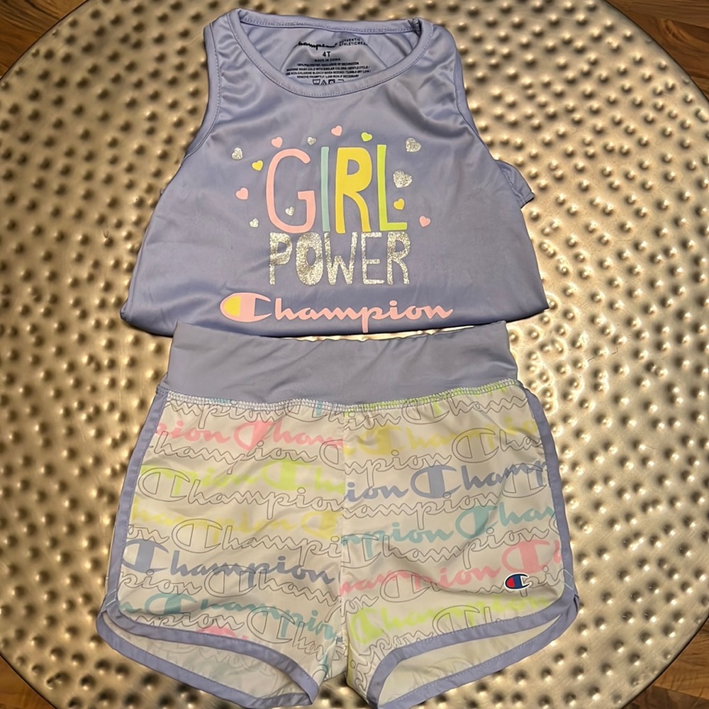 Champion Two Piece Set Shorts and Tank